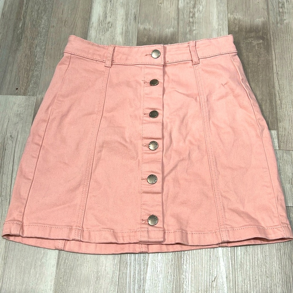 Pink skirt